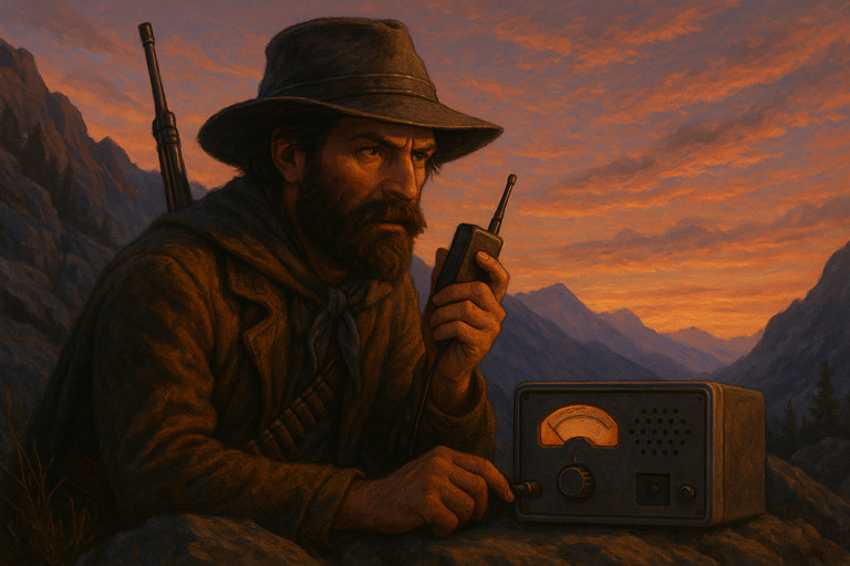 Brigante in Radio Portatile